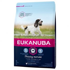 Eukanuba Mature & Senior Medium +7 11 til 25 kg 3 kg