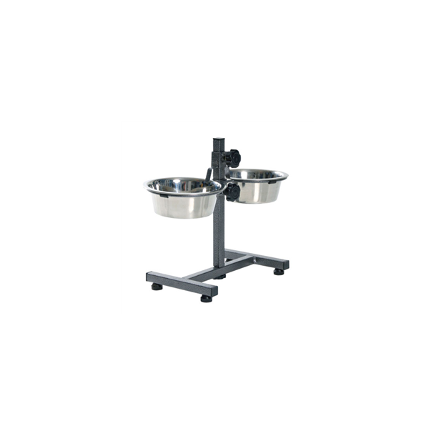 Trixie justerbar Stander incl.skle  2x1,8l 