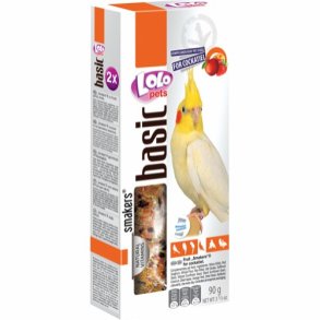  Frstnger Nymfeparakit m. frugt ske m 2 stk.