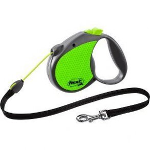 Flexi New Neon bnd M, 5M, grn 25KG