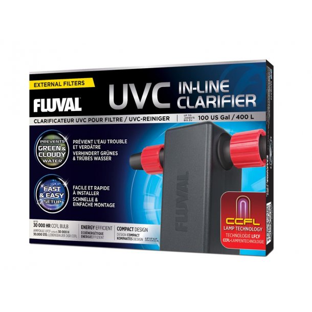 Fluval UVC IN-LINE, 3 watt. CCFL pre (00203)