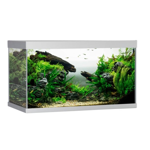 AkvaStabil ELEMENT Akvarium slv/gr - 144 liter 80x40x48 cm Bestillingsvare kun afhentning