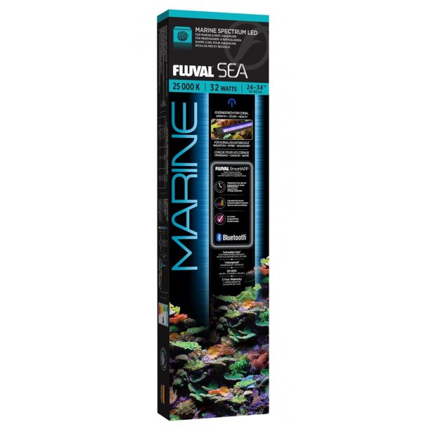 FLUVAL SEA MARINE 3.0 LED, 32W 61-85 CM. 