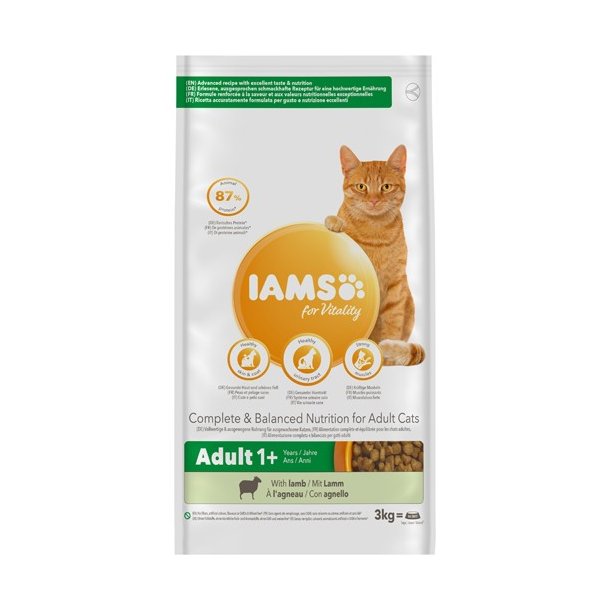 Iams Adult Lam &amp; Kylling 3 Kg