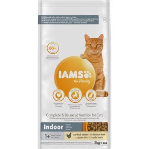  IAMS CAT Vitality Adult Indoor 3 kg