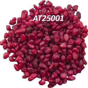 Libra, farvet grus 3-5mm. 1 kg. rd (AT25001) Ved levering max 2 Stk.