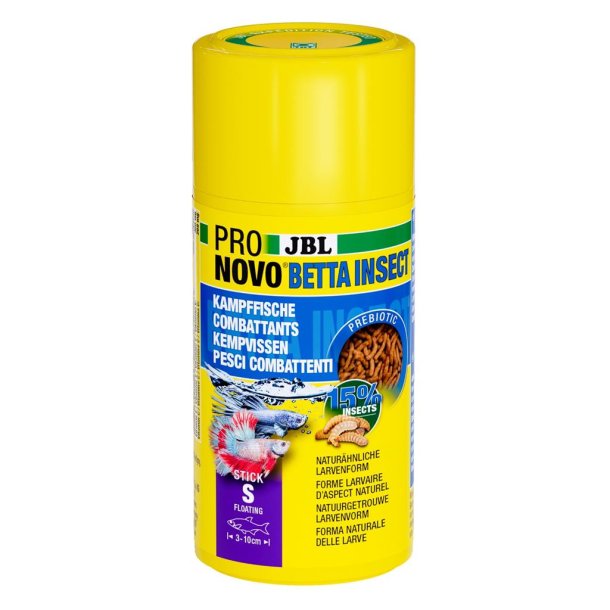 JBL PRONovo BETTA INSECT STICKS S 100 ml.