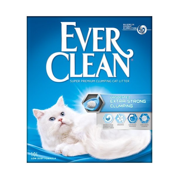 EverClean Extra Strenght Unscented 10 L Tag 8 og betal for 7. Kun Afhentning