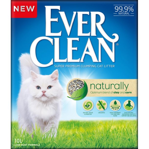 EverClean Naturally 10 L Tag 8 og betal for 7. Kun Afhentning