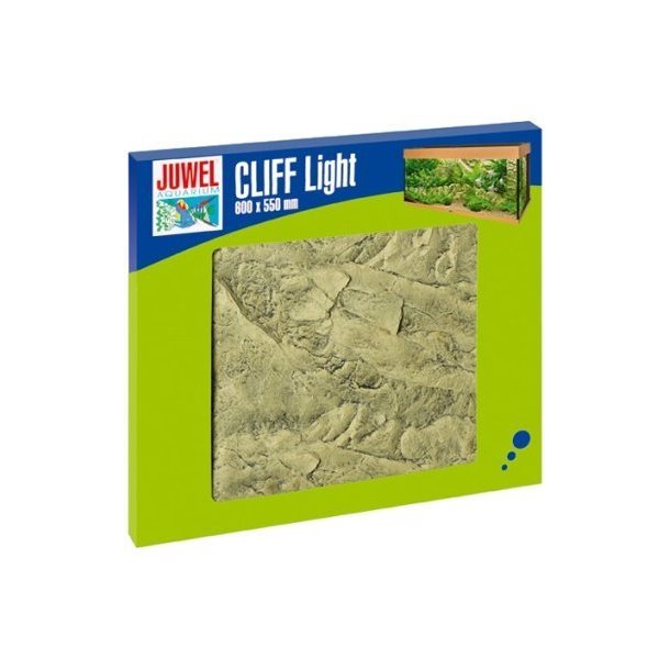 JUWEL Baggrund CLIFF LIGHT 600x550MM (86942)