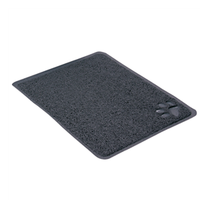 Mtte t/kattetoilet PVC,37x45cm.antracit