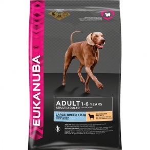 Eukanuba Adult Large Lam & Ris 12 kg