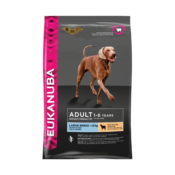 Eukanuba Adult Large Lam &amp; Ris 12 kg