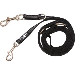 K9 C&G -Super-grip line, sort/gr 20 mm/2,2m dressur