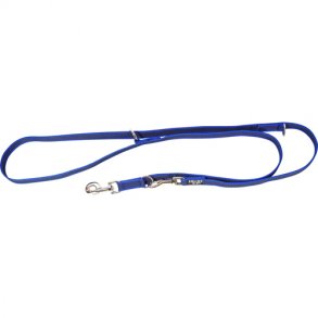 K9 C&G - Super-grip dressurline, bl/gr 20 mm/2,2m