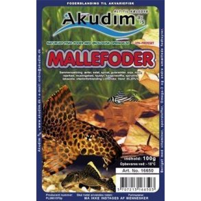 AK Mallefoder bl.  100 g. frost  blisterpakke