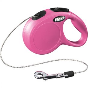 FLEXI New CLASSIC snor XS, 3M, 8KG, pink