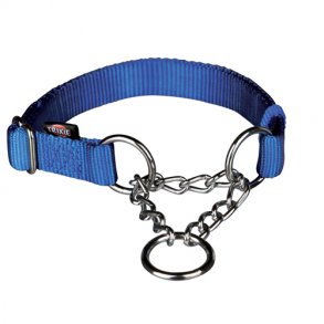 Premium  kvler halsbnd 3 Str.  L-XL 45- 70 cm Bl