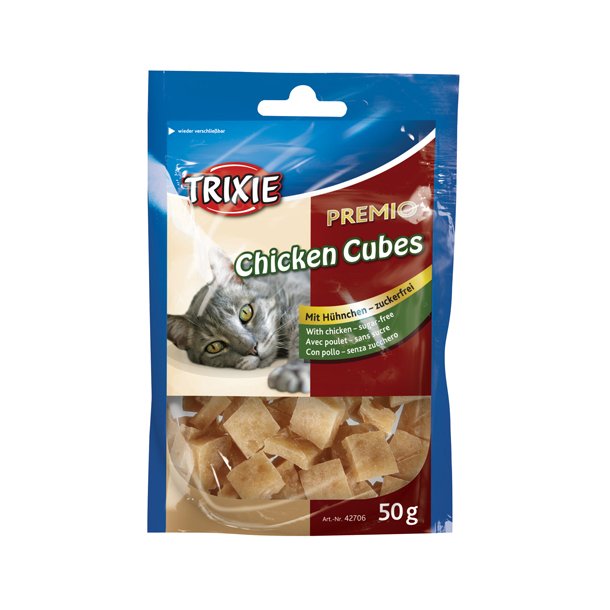 Premio Cubes, kylling, 50 g