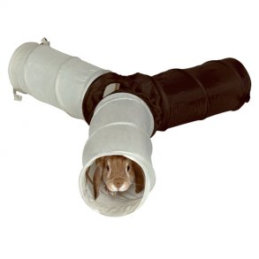 Gnavertunnel m. 4 indgange, 3x18x47cm