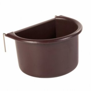 Trixie Plastskl til ophng i ass. farver 8,5 cm.