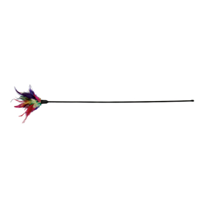 Fiskestang med fjer 50cm