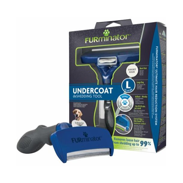 FURminator STRIGLE, L. kort  hr til store hunde