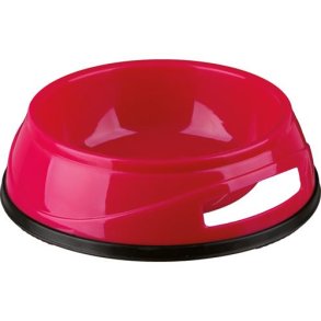 Plastskl med gummiring 300 ML ass. farver