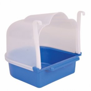 Trixie Fuglebad, halvrundt ass. farver 15x17x18 cm