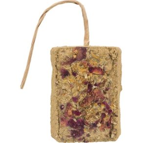 Trixie Mursten af ler m. blomster 100 G