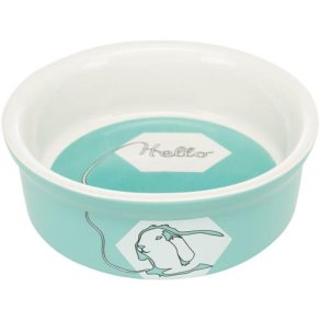 Keramikskl, kanin  Assorteret farver 240 ml