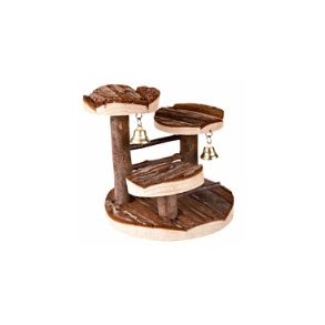  Klatrestillads m. bjlde  15x14x14 cm tr