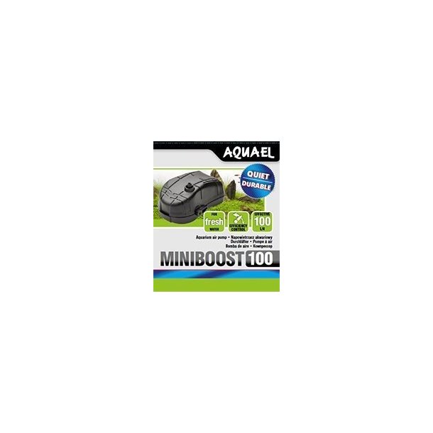 Aquael Miniboost luftpumpe 100l/h ml 8,5x4x4cm